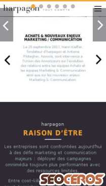harpagon.fr/fr/accueil mobil Vista previa
