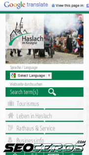 haslach.de mobil obraz podglądowy