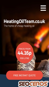 heatingoilteam.co.uk mobil preview