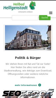 heilbad-heiligenstadt.de mobil prikaz slike