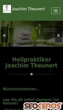 heilpraktiker-theunert.de mobil anteprima