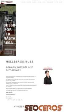 hellbergsbuss.se/wordpress mobil anteprima