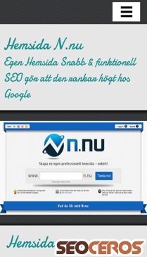 hemsida.n.nu mobil előnézeti kép