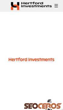 hertfordinvestments.com mobil náhled obrázku