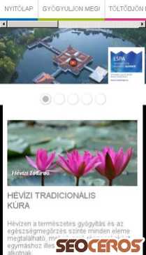 heviz.hu mobil előnézeti kép