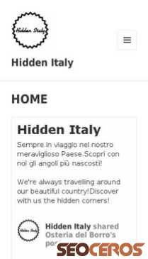 hidden-italy.it mobil preview