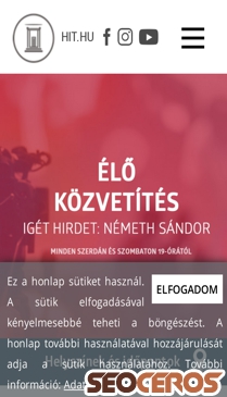 hit.hu mobil előnézeti kép