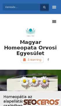 homeopata.hu mobil náhľad obrázku