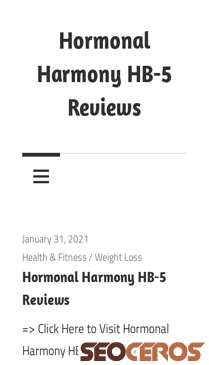 hormonalharmonyhb5reviews.com mobil förhandsvisning