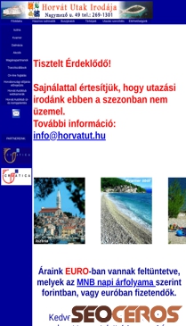horvatut.hu mobil előnézeti kép