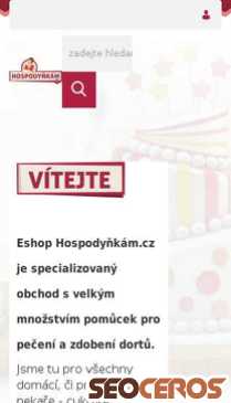 hospodynkam.cz mobil förhandsvisning