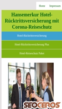 hotel-stornoschutz.de/hotel-ruecktrittsversicherung.html mobil obraz podglądowy