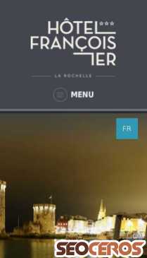 hotelfrancois1er.fr mobil náhľad obrázku