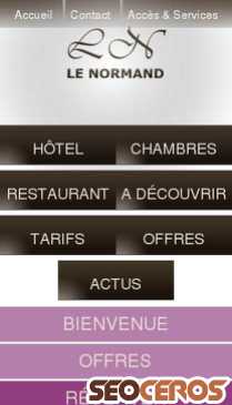 hotelhoulgate-lenormand.com mobil previzualizare