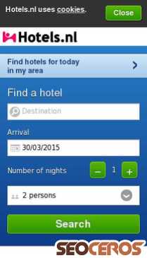 hotels.nl mobil náhľad obrázku