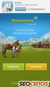 howrse.hu mobil előnézeti kép