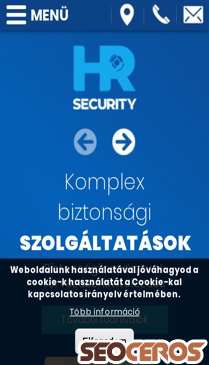 hrsecurity.eu mobil preview