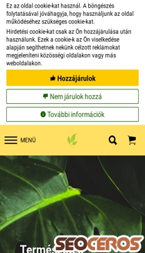 humanityaruhaz.hu mobil előnézeti kép