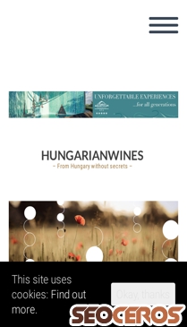 hungarianwines.eu mobil förhandsvisning