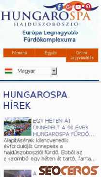 hungarospa.hu mobil förhandsvisning