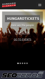 hungarotickets.com mobil Vista previa