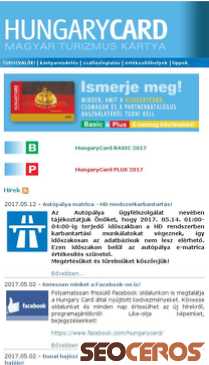 hungarycard.hu mobil előnézeti kép
