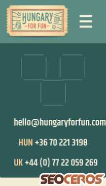 hungaryforfun.com mobil vista previa