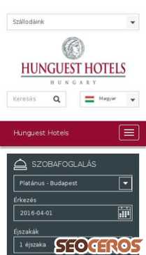 hunguesthotels.hu mobil preview
