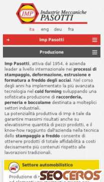imp-pasotti.it mobil preview