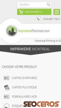 imprimeriemontreal.com mobil obraz podglądowy