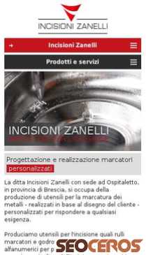 incisionizanelli.it mobil preview