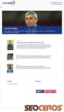 insiderugby.co.uk mobil preview