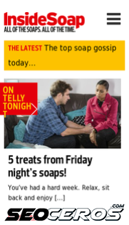 insidesoap.co.uk mobil preview