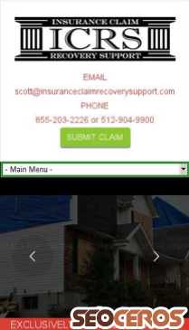 insuranceclaimrecoverysupport.com mobil előnézeti kép