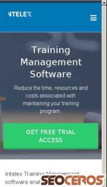 intelex.com/products/applications/training-management mobil förhandsvisning