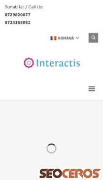 interactis.ro mobil náhled obrázku