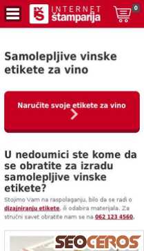 internetstamparija.rs/samolepljive-etikete-za-vino mobil preview