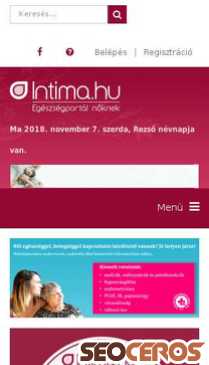 intima.hu mobil Vorschau