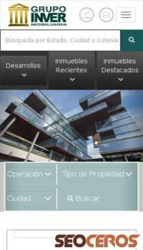 invermobiliaria.com.mx mobil náhled obrázku