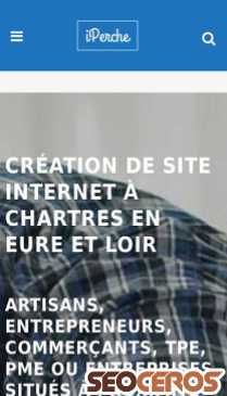 iperche.fr/creation-site-internet-chartres-28 mobil preview