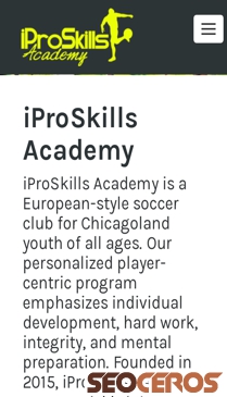 iproskills.com mobil preview