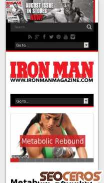 ironmanmagazine.com mobil preview