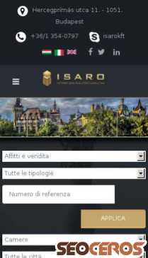 isaro.it mobil preview