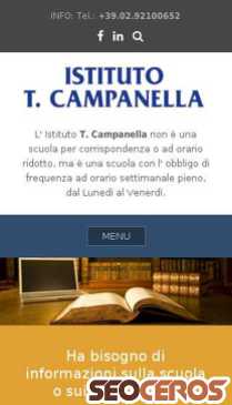 istitutocampanella.com/liceo-scienze-applicate mobil preview