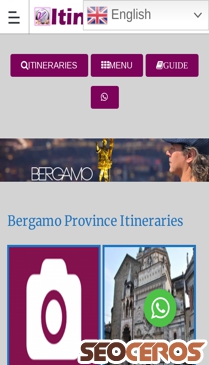 itinerari.bergamo.it mobil előnézeti kép