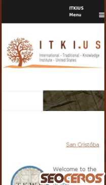 itkius.org mobil förhandsvisning