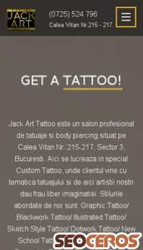 jackarttattoo.ro mobil preview