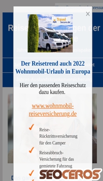 jahres-reiseversicherungen.de mobil obraz podglądowy