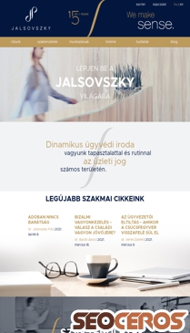jalsovszky.hu mobil förhandsvisning