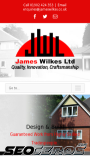 jameswilkes.co.uk mobil előnézeti kép